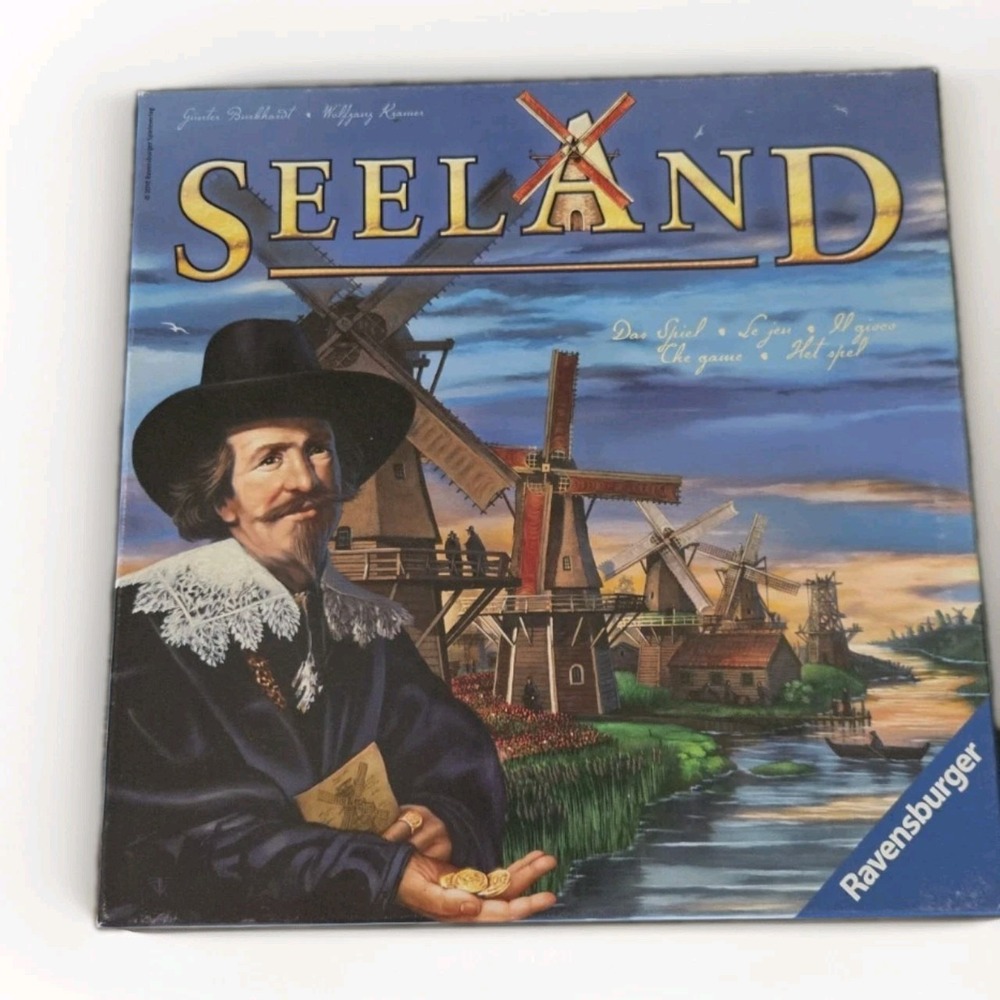 Ravensburger Seeland Complete Strategy Board Game 2010 Wolfgang Kramer